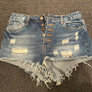 5 button Windsor jean shorts size small